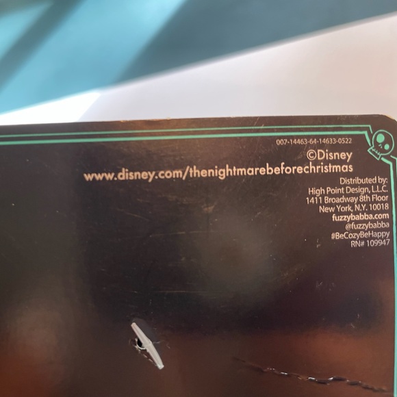 Walt Disney: Nightmare Before Christmas; Fuzzy Babba Slippers
Sm/med
5.5-7.5
NWT - Picture 7 of 9